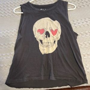 Chaser brand skull muscle tank